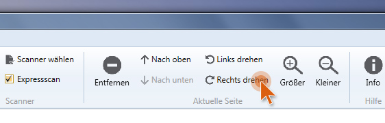 Scan drehen Scan drehen