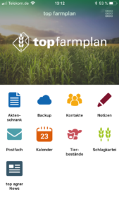App für Landwirtschaft