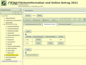 Fiona Antragsprogramm Geoinformationssystem